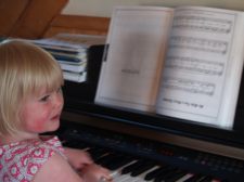 Piano upsidedown