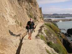 Hein Oamaru clif path