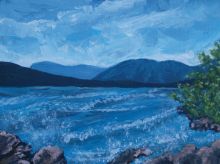 Atlin Lake storm