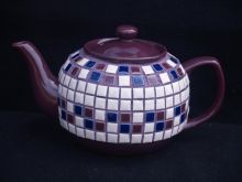 Purple teapot