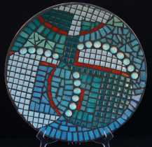 Round plate