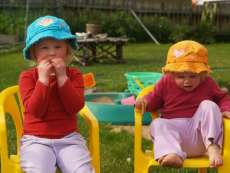 Cookies in Oma's backyard