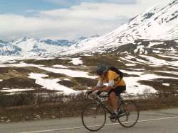 Hein on a downhill